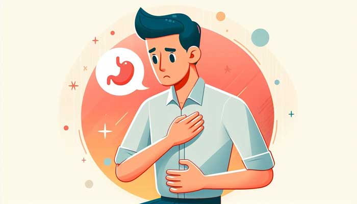 بیماری گوارشی و تنگی نفس