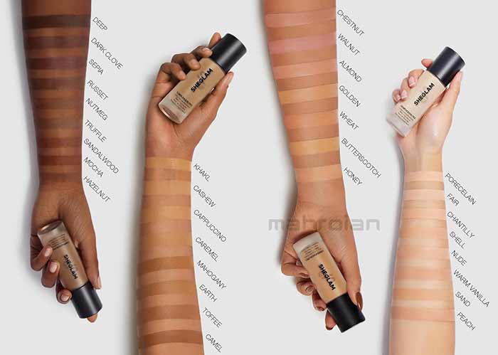 محصول مناسب رنگ پوست